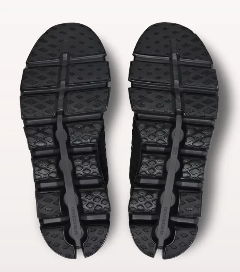 On Running Men's Cloudswift 3 AD Shoes in All Black-3